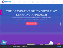 Tablet Screenshot of edufocal.com